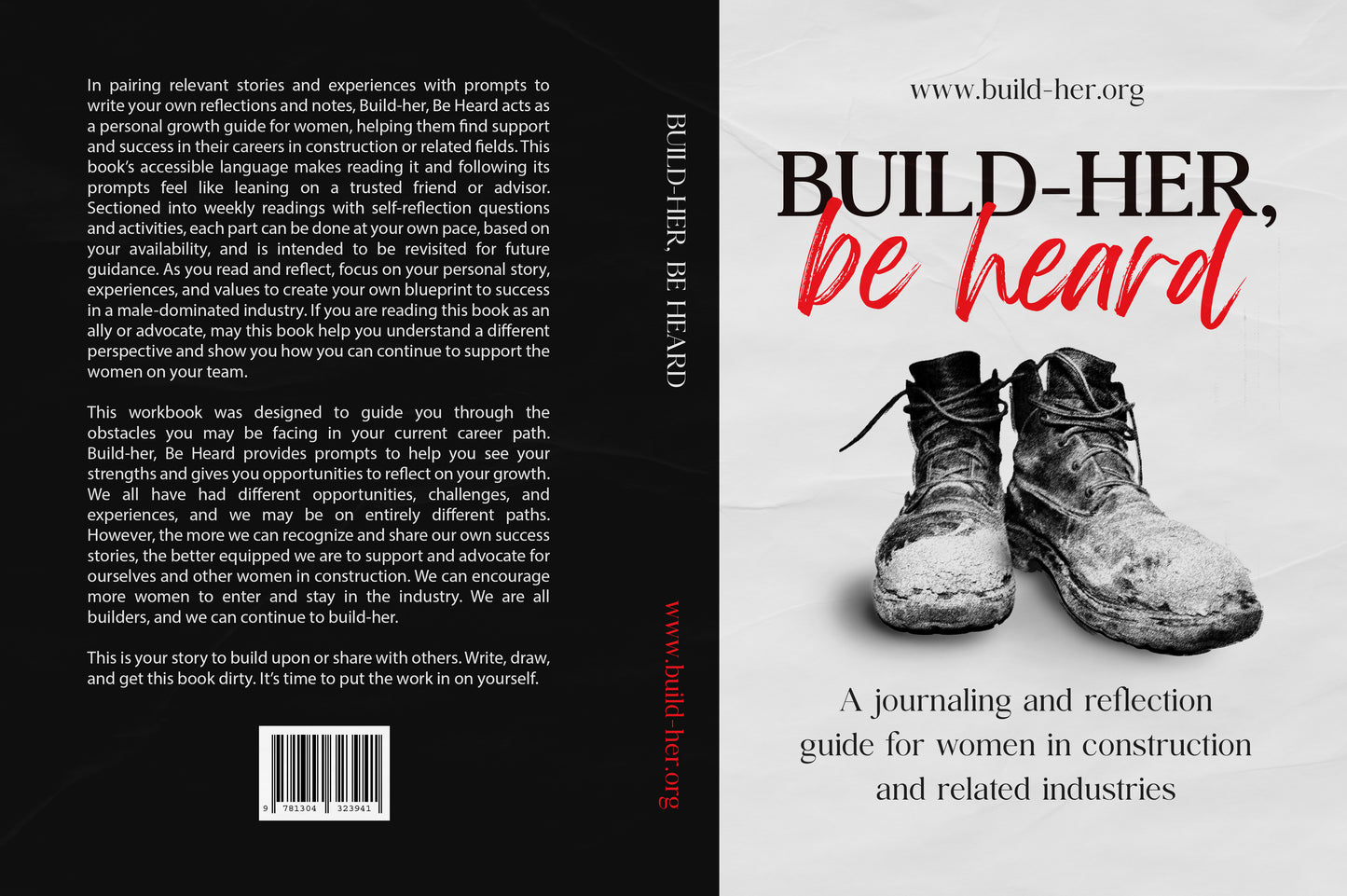 "Build-Her, Be Heard" Book - English
