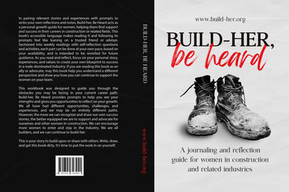 "Build-Her, Be Heard" Book - English