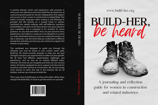 "Build-Her, Be Heard" Book - English
