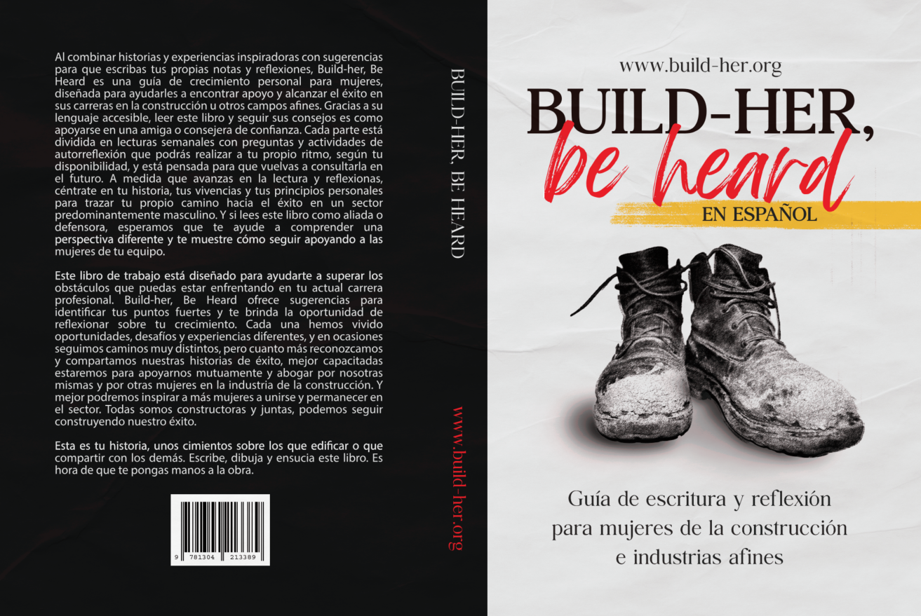 "Build-her, Be Heard" Book - Español
