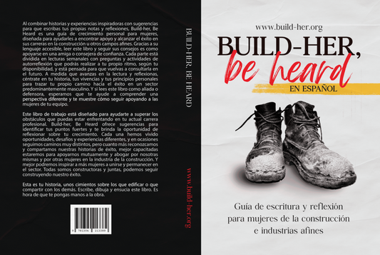 "Build-her, Be Heard" Book - Español