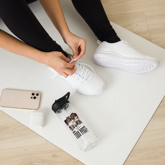 "Your Boots, Your Story" Sports water bottle
